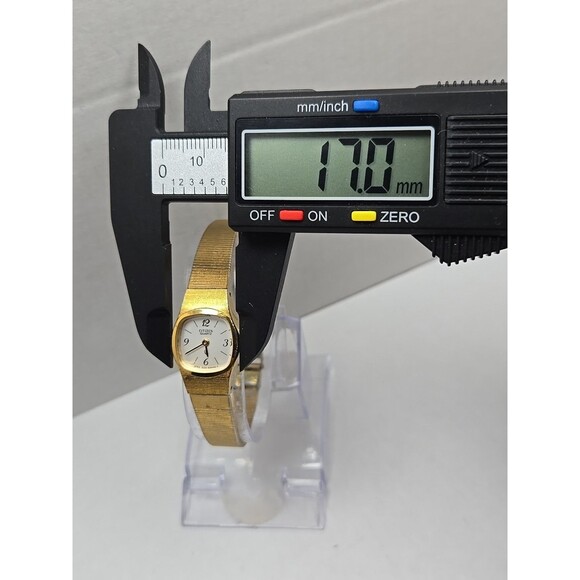 Womens Citizen Quartz Gold Toned Watch Classic Cushion New Battery Vintage Era - Picture 5 of 12